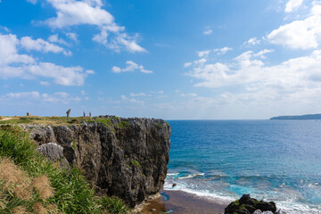 沖縄 本島最北端 辺戸岬の風景