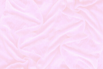Pink fabric background. Abstract luxury cloth of grunge silk texture.