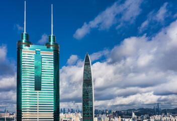 City Scenery of Shenzhen City, Guangdong Province, China