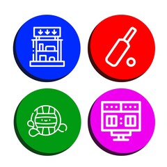 Set of championship icons