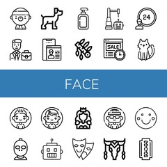 face icon set