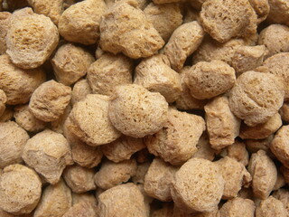 Brown color raw whole dried Soy chunk