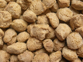 Brown color raw whole dried Soy chunk