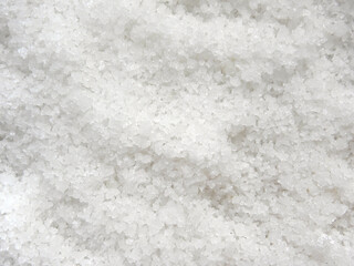 White color Sea salt crystals 