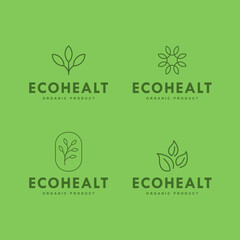 eco logo for organic product