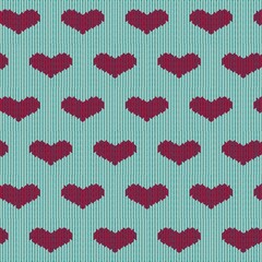 seamless hearts background