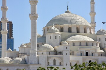 Fototapeta na wymiar Sheikh Zayed Grand Mosque, Fujairah