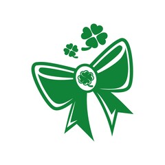 st.patrick's day bow