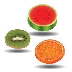 collection of fruit slices