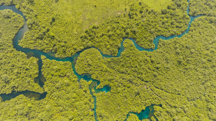 crater azul Guatemala