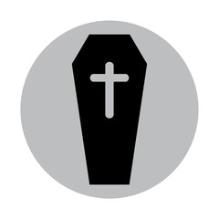 Obraz premium coffin with a cross