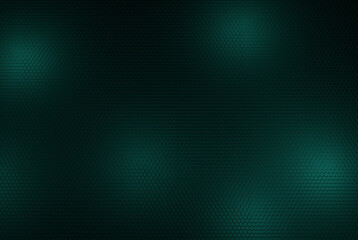 Hexagonal background 3D illustration, hexagonal array abstract background dark