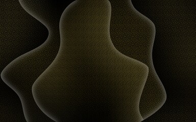 Abstract black paper cut background for business advertising.