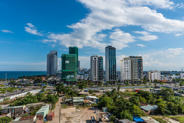 Ariel view in Da Nang city