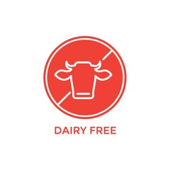 dairy free label