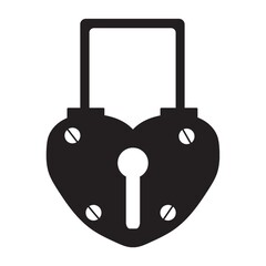 heart shaped lock