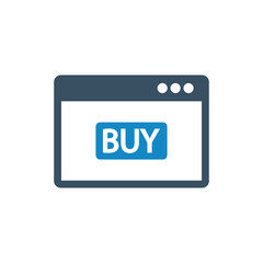 Buy shopping icon 