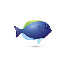 blue fish
