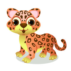 vector cartoon jaguar