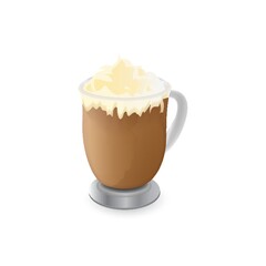 coffee with ice cream