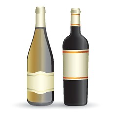 wine bottles