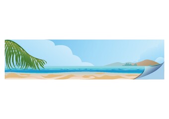 beach banner