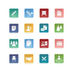 office and business icons