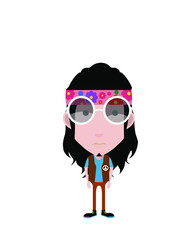 People cartoon figures and avatars