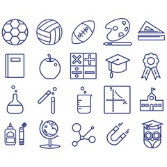 educational icons