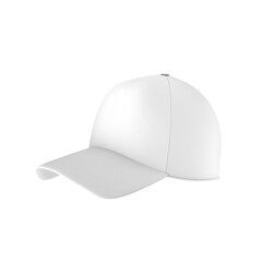 Sports cap mockup on white background