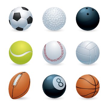 collection of balls © captainvector