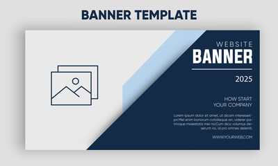 Banner design. vector template, EPS 10.