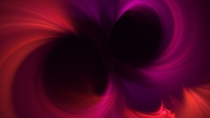 3D rendering abstract colorful fractal light background