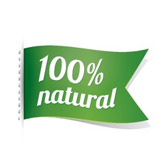 natural product label