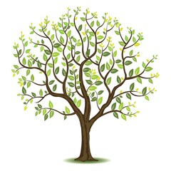 tree with green leaves