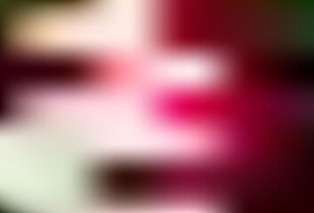 Dark Green, Red vector blurred pattern.