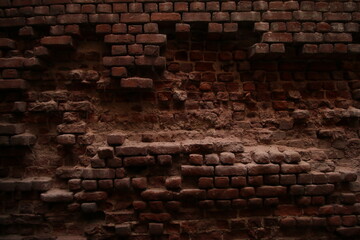Old brick wall (broken brick wall texture)