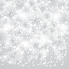 snowing snowflakes design
