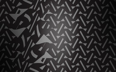 Light Gray vector background with triangles, lines. Decorative design in abstract style with triangles. Modern template for landing page.