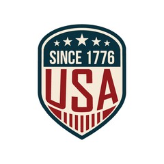 united states of america label design