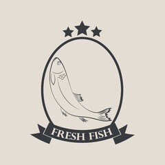 fresh fish label