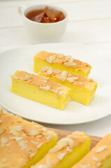 Delicious Soft Cake with almond