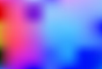 Light Blue, Red vector abstract blurred layout.