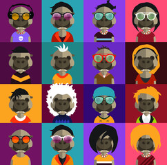 Obraz premium Cute Hippo Avatar