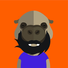Cute Hippo Avatar