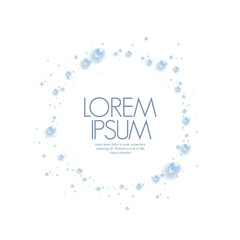 water bubbles poster