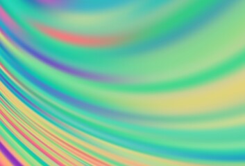 Fototapeta premium Light Green vector abstract blurred layout.