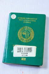 Nigeria passport both old and new