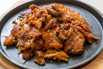 Crispy Fried Mussel Pancake