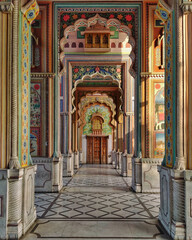 The Patrika Gate, beautiful architectural heritage with handmade paintings.